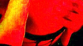 god i love watching my girlfriend's shaved asshole get destroyed by that anal fuck machine in fishnets on the bed