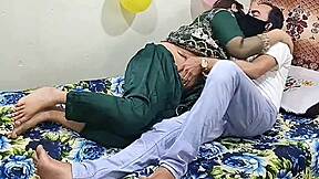 Indian Wife Calls Young Boy For ROUGH SEX