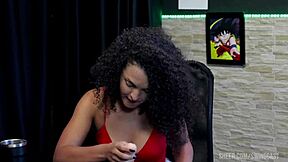 Chat with Tifany swing cast Mia Luz sheer red! 🔥😍