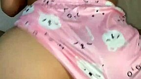 sad teen stepsis in pajamas gets homemade fuck after breakup