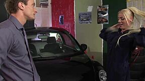 cindy behr loves anal from behind in pink fishnets?