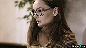 perv superstar jumps timid teen reporter aften opal with monster cock 😈🍆