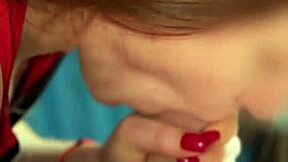 hot neighbor struts in tight leggings by accident