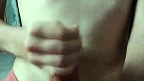 wanna watch skinny babe's quickie end in massive cumshot explosion?