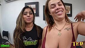 Gabi Paques Turns Wild Fuck Fest into Hot Brazilian Porn Ma Santos Reality