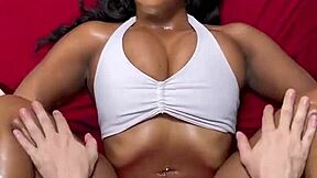 Huge Natural Tits Ebony Lily Starfire Oiled Massage Fuck