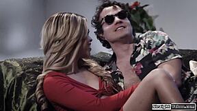 boyfriend's STEPBROTHER knocks up PETITE LATINA with RAW FUCKING