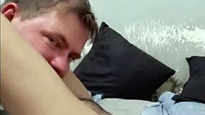 Grandpa Licks Legs-On-Shoulders Before Pounding Tight Teen Pussy