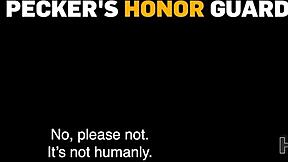 sgt's honor guard flexible teen takes anal under his watch