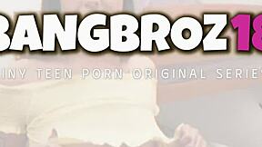 Stepdad massage my sore teen pussy then fuck it hard!