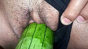 My stepmom's best friend seduces with huge natural tits