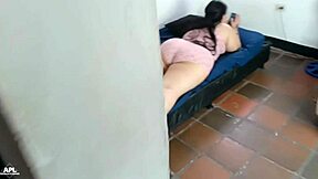 This whore buys a huge anal toy for her big ass, I show her how to shove it in and fuck her hard - part 1