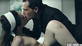 whoa horny petite asian aria lee 😱 destroyed by crazy guy's monster cock!