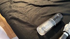 long legged blonde model tricked into porn shoot toys sex