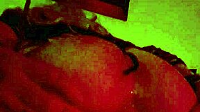 god i love watching my girlfriend's shaved asshole get destroyed by that anal fuck machine in fishnets on the bed