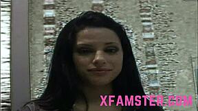 slim hairless teen stepdaughter sucks monster cock deep gagging cum facial