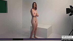 blonde cutie bares all in steamy nude shoot?