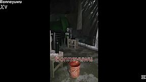 bonneyuwu, you sexy petite puta, show us that tiny tits shower tease in panties