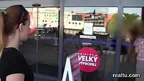 Flawless Czech Teen Teased In Shop Then Ripped Clothes Pov Fuck