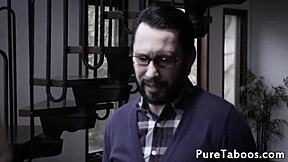 18yo stepdaughter drilled doggystyle on all fours pov