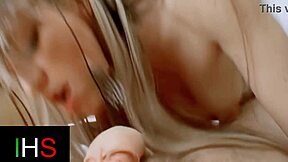 blonde milf cougar gets her shaved ass fucked hard while rimmed 😘🍑💦