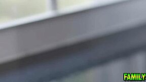 Stepsister Aria Kai's Big Tits Bounce as She Helps Stepbro with Nasty Sex Ritual