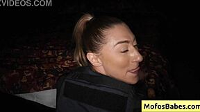 Sexy Tattoo Blonde Cop Begs For Hard Doggystyle Pounding