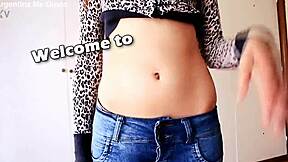 skinny redhead teen sucks cock deep while showing off her big round ass