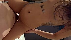 sofia's casting interview turns hot with deepthroat cowgirl. muscular latina ends in creampie orgasm