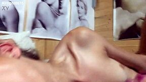 SKINNY TEEN GAGS ON MONSTER COCK FACE FUCK THEN CUMS HARD!