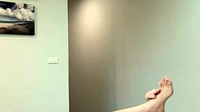 Man, that cute Asian teen's beautiful pussy got creamed right on her belly!