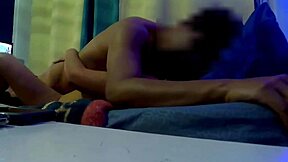 watching movies with cute latina babysitter ends in bedroom ass shaking sex