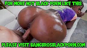 stepdaddy and boyfriend pounding my ebony pussy hard together 😈🍆💦