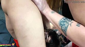 Cheerleading Party Explodes Into Redhead Strapon Lesbian Domination