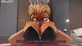 she slides rabbit toy deep into her teen pussy pov