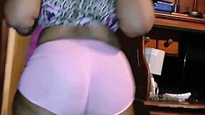 Big booty tatted girl begs dick swallows all my cum