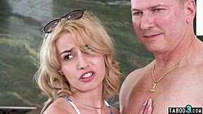 teen offers milf stepmom robbin banx big cock ride