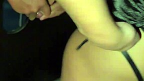 after enigma club dancing my wife spreads pussy at gloryhole for cocks