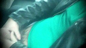 we almost got caught flashing boobs blowjob on bus