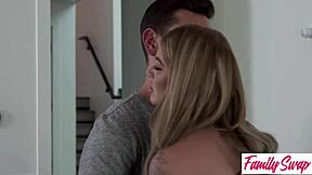 I watched Kyler get creampied then begged my orgy turn