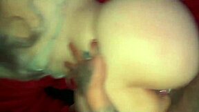 Blonde teen eagerly rides massive black cock in intense session