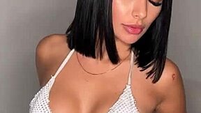 Skinny tall colombian teen with perfect body rides big cock pov rough!