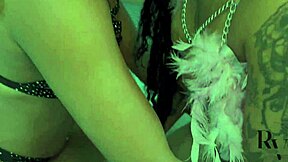 Two Hot Black Teens Toy Fuck Sensually?