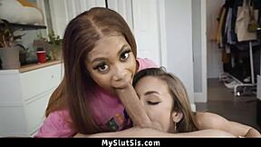 i get intimate riding luckys cock with my tight sis pussy