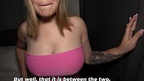 stepmom buys stepson's silence with her fat tits pounding