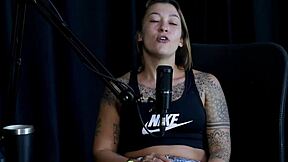 Damiana's naughty interview overflows with slutty fun and grandpa Moai action part 4