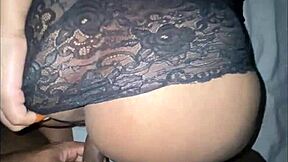 Desi Ebony Wife's Big Tits Bounce In Passionate Bedroom Ride