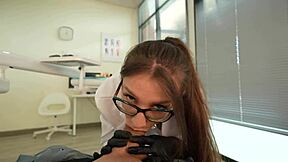 pov dentist office slut doctor bj cowgirl sex contest