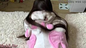 fucked my stepsis bent over during games