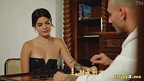 Valkiria Lapiedra Loses Anal Virginity on Chess Table